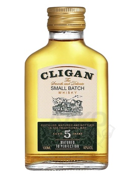 Cligan whisky - виски зерновой Клиган 5 лет 0.1 л