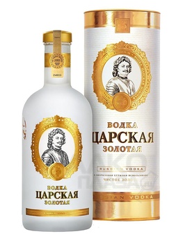 Водка Царская Золотая 0.7 л