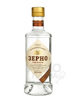 Водка Ржаная особая РС 0.5 л