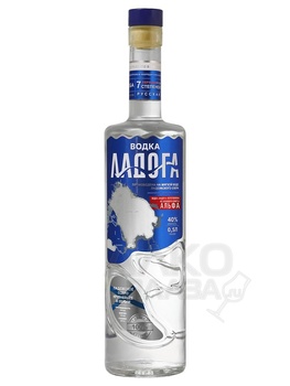 Ladoga Vodka - водка Ладога 0.5 л