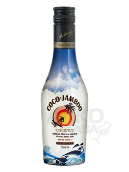 Fruko Schulz Coco Jamboo Coconut - ликёр десертный Фруко Шульц Коко Джамбо Кокосовый 0.35 л