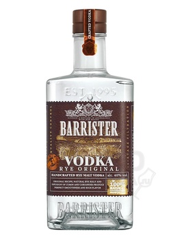 Barrister Rye Original - водка особая Барристер Ржаная Оригинальная 0.7 л