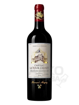 Chateau La Tour Carnet Grand Cru Classe Haut-Medoc - вино Шато Ла Тур Карне Гран Крю Классе О-Медок 2015 год 0.75 л красное сухое
