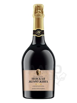 Игристое вино Невская Жемчужина 0.75 л розовое полусладкое