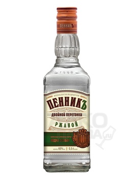 Водка Пенник Двойной Перегонки Ржаной 0.5 л