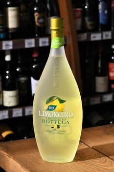 Bottega Limoncino Limoncello Biologico - ликер Боттега Лимончино Лимончелло Биолоджико 0.5 л