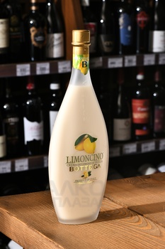 Crema di Limoncino Bottega - ликер эмульсионный Крема Ди Лимончино Боттега 0.5 л