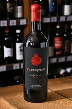 365 wines Pomegranate Reserv - вино 365 Гранат Резерв плодовое 0.75 л полусладкое