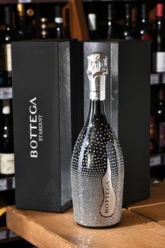 Bottega Stardust Prosecco Dry - вино игристое Боттега Стардаст Просекко Драй серия Вино Поэтов 2022 год 0.75 л белое сухое в п/у