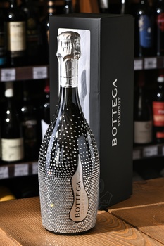 Bottega Stardust Prosecco Dry - вино игристое Боттега Стардаст Просекко Драй серия Вино Поэтов 2022 год 0.75 л белое сухое в п/у