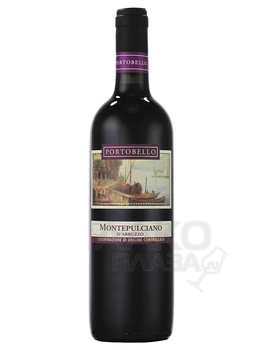 Portobello Montepulciano d’Abruzzo DOC - вино Портобелло Монтепульчано д’Абруццо 0.75 л красное сухое