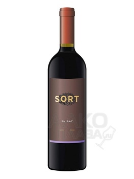 Вино Сухая гора Сорт Шираз 0.75 л красное сухое
