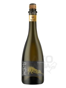 Игристое вино Эндемы Ареал Ркацители брют белое 0.75 л