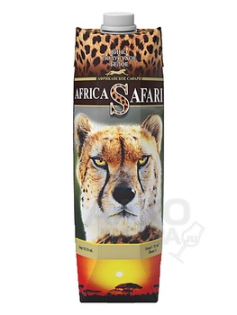 Вино Африканское Сафари белое полусухое 0.75 л