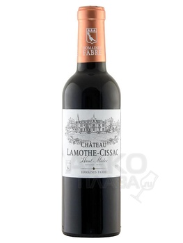 Chateau Lamothe-Cissac Cru Bourgeois Haut-Medoc - вино Шато Ламот-Сиссак Крю Буржуа О-Медок 0.375 л красное сухое