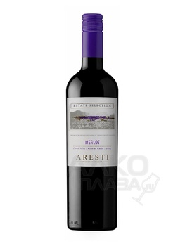 Aresti Estate Selection Merlot - вино Арести Истейт Селекшн Мерло 0.75 л красное полусухое