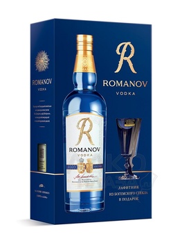 Romanov Vodka - водка Романов 0.7 л