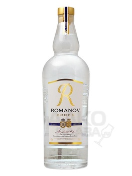 Romanov Vodka - водка Романов 0.75 л