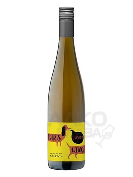 Вино Аристов Рислинг белое сухое 0.75 л