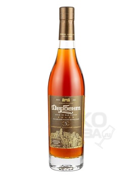 Коньяк Дербент пятилетний 0.5 л