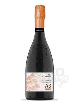 La Tordera A3 Asolo Prosecco Superiore Extra Brut DOCG - игристое вино Ла Тордера А3 Азоло Просекко Супериоре 0.75 л белое экстра брют