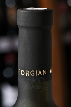 Вино Сталинское Слово Цинандали 0.75 л матовая бутылка