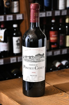 Chateau Pontet-Canet Pauillac - вино Шато Понте-Кане Пойак 2009 год 0.75 л красное сухое