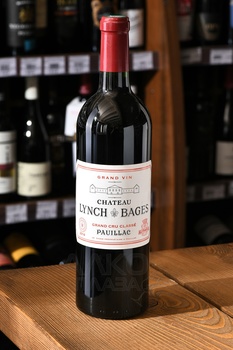 Chateau Lynch Bages Pauillac AOC - вино Шато Линч Баж АОС Пойак 2014 год 0.75 л красное сухое
