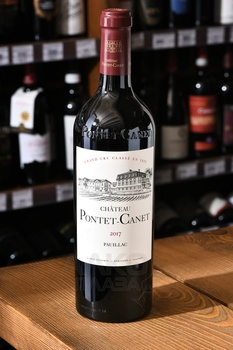 Chateau Pontet-Canet Pauillac - вино Шато Понте Кане Гран Крю Классе 2017 год 0.75 л красное сухое