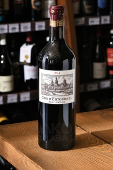 Chateau Cos d’Estournel Grand Cru Classe Saint-Estephe - вино Шато Кос д’Эстурнель Гран Крю Классе Сент-Эстеф 2014 год 0.75 л красное сухое