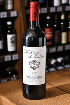 La Dame de Montrose Saint-Estephe AOC - вино Ла Дам де Монроз 0.75 л красное сухое