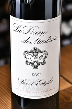 La Dame de Montrose Saint-Estephe AOC - вино Ла Дам де Монроз 0.75 л красное сухое