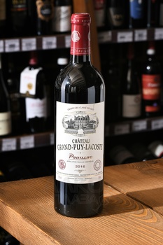 Chateau Grand-Puy-Lacoste Pauillac AOC - вино Шато Гран-Пюи-Лакост 0.75 л 2016 год красное сухое