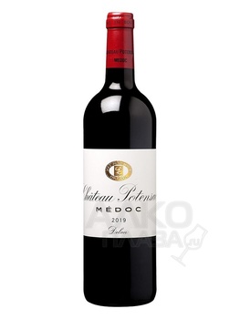 Chateau Potensac Medoc - вино Шато Потенсак Медок красное сухое 0.75 л