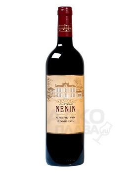 Chateau Nenin Pomerol - вино Шато Ненэн Помроль сухое красное 0.75 л