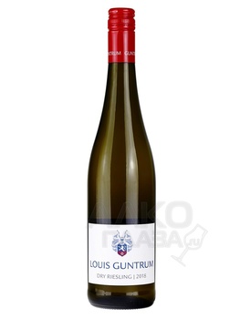 Louis Guntrum Rheinhessen Riesling - вино Луис Гунтрум Рейнхессен Рислинг сухое белое 0.75 л