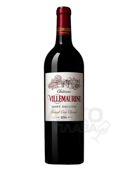 Chateau Villemaurine Saint Emilion Grand Cru - вино Шато Вильморин Сент-Эмильон Гран Крю сухое красное 0.75 л