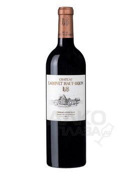 Chateau Larrivet Haut-Brion Pessac-Leognan - вино Шато Ларриве О-Брион Пессак-Леоньян сухое красное 0.75 л