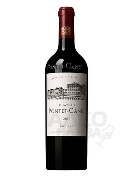 Chateau Pontet-Canet Grand Cru Classe Pauillac - вино Шато Понте-Кане Гран Крю Классе Пойяк 2019 год 0.75 л красное сухое