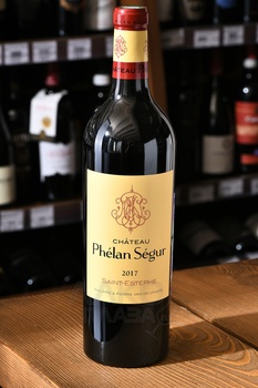 Chateau Phelan Segur Saint-Estephe - вино Шато Фелан Сегюр Сент-Эстеф 2017 год 0.75л красное сухое