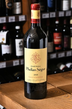 Chateau Phelan Segur Saint-Estephe AOC - вино Шато Фелан Сегюр Сент-Эстэф АОС 2018 год 0.75 л красное сухое