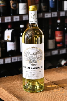 Chateau Carbonnieux Pessac-Leognan - вино Шато Карбонье AOC Пессак-Леоньян 0.75 л белое сухое