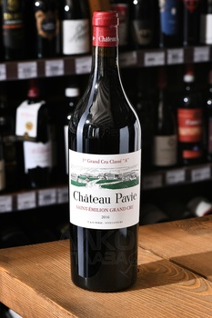 Chateau Pavie 1-er Grand Cru Classe A Saint-Emilion - вино Шато Пави Премье Гран Крю Классе А Сент-Эмильон 2016 год 0.75 л красное сухое