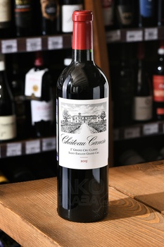 Chateau Canon Premier Grand Cru Classe - вино Шато Канон Премье Гран Крю Классе 0.75 л Сент-Эмильон красное сухое