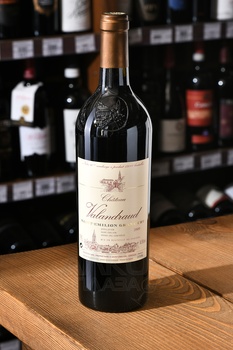 Chateau Valandraud Saint-Emilion Grand Cru - вино Шато Валандро Сент-Эмильон гран Крю 2009 год 0.75 л сухое красное