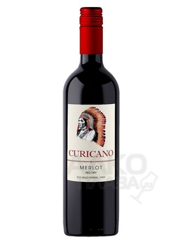 Curicano Merlot - вино Курикано Мерло красное сухое 0.75 л