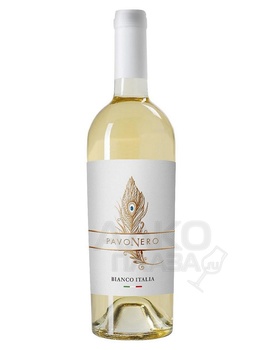 PavoNero Bianco - вино ПавоНеро Бьянко белое сухое 0.75 л