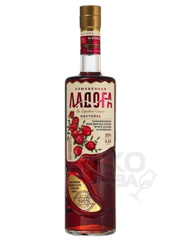 Настойка Ладога Клюквенная 0.5 л