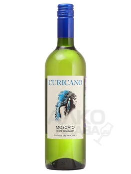 Curicano Moscato - вино Курикано Москато белое полусладкое 0.75 л