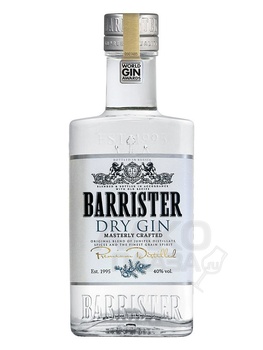 Barrister Dry - джин Барристер Драй 0.375 л